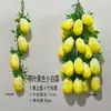 Brochetas Simuladas Falsas de Maíz, Pimiento, Ajo, Cacahuete, Verduras, Brochetas de Frutas, Decoraciones para Restaurantes y Casas de Campo, Modelos para Colgar en la Pared