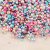 4-10mm não poroso cor mágica imitação pérola solta enchimento diy acessórios decorativos artesanais material fabricantes atacado