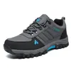 Zapatos de Hombre de Talla Grande Transfronterizos Otoño Zapatos de Senderismo para Exterior de Caña Baja con Cordones Zapatos de Senderismo Antideslizantes Resistentes al Desgaste Zapatos Deportivos Casuales para Hombre