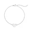 Joyería Personalizada Europea y Americana Colgante de Huella de Pata de Gato y Perro Transfronterizo Acero Inoxidable Corazón Calado Collar DIY con Nombre Grabado