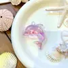 Imitación de Acrílico Mabe Galvanizado UV Colorido Uva Llavero Colgante Pendiente Encanto Accesorios de Joyería