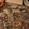 Serie de Cronología de Pintura al Óleo Pegatinas de Objetos y Personajes Vintage PET Material para Diario DIY Transfronterizo Pegatinas Decorativas