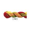 Lã tingida Fuyi Duan Atacado Sapatos de acrílico Linha fina média Linha de flor Sapatos de algodão Cor de arame Lã Flor Tecido à mão
