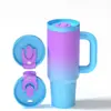 Taza de Coche de Quinta Generación Transfronteriza de 40 oz Taza con Popote Especial Stanley Termo Taza de Hielo Sellada a Alta Temperatura con Popote