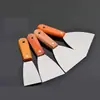 Pá Portátil Multifuncional Pá de Aço de Alto Carbono Raspador Espátula de Massa Faca de Rejunte Reforma de Cozinha Propriedade Pá de Cimento