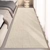 Tapete para Quarto, Tapete de Cabeceira Estilo Ins Japonês, Tapete para Mesa de Centro Resistente a Manchas para Sala de Estar, Carpete Completo para Quarto com Bay Window, Moderno e Simples