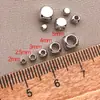 Chapado en Cobre con Oro Real de 18K, Cuentas Espaciadoras Cuadradas Redondeadas que Conservan el Color, Cuentas Sueltas con Agujero Grande, Accesorios para Joyería de Pulseras con Cuentas para Manualidades al por Mayor