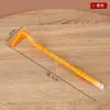 Coçador de costas portátil de jade sintético com nove dentes para massagear meridianos e coçar sem precisar de ajuda