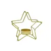 Acessórios para Castiçais Estilo Ins Transfronteiriço, Ornamentos Criativos de Ferro para Castiçais, Castiçal Aromaterápico Irregular em Forma de Coração para Mesa de Casa