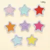 Exquisitos y Versátiles DIY Decorativos Coloridos Margarita Corazón de Durazno Parches Bordados para Computadora Pegatinas para Ropa Bolsa Parche Pegatinas Venta al por Mayor