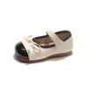 Zapatos de piel para niñas 2026 nuevo modelo de otoño estilo coreano de princesa para niños pequeños y niñas con lazo