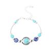 Pulsera Bohemia de Turquesa con Cuentas Pulsera Étnica de Cruz Estrella de Mar Tortuga Pulsera Europea y Americana de Turquesa