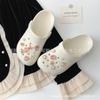 Verão Novo Gelo de Imitação Joias Rápidas Ajuste Sapatos Crocs Desenho Animado Tridimensional DIY Removível Diário Combina com Tudo Flores de Sapato