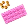 Jane lunar pegamento goo goo Hoff hueco molde para pastel de mousse 18 mini Saverin molde forma de remolino