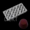 Molde de Chocolate de Plástico Duro PS Molde de Cubitos de Hielo Rosa Herramientas para Hornear Gelatina 3D Disponibles en Varios Estilos