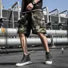 Shorts de Trabajo para Hombre Verano Estilo Coreano Moderno Deportivo Casual Pantalones Cortos Marca de Moda Sueltos Pantalones de Playa para Hombre