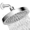 Cabezal de ducha de baño oculto de Amazon con filtro, cabezal de ducha redondo oscilante de 6 pulgadas, venta al por mayor