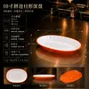 Tigelas e Pratos para Sopa Imitando Porcelana em Melamina, Pratos para Pesagem Self-Service de Restaurantes de Fast Food, Pratos Especiais para Arroz de Cantinas Escolares, Resistentes a Altas Temperaturas