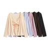 Ds25112-25 Nuevo Estilo Otoño Estilo Coreano Estilo Puro Lujoso Top Tubo de Tirantes Chaleco Delgado de Tirantes Traje de Dos Piezas