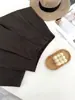 ¡Recomendación Original! Pantalones Casuales Maillard Color Café para Mujer 2025 Otoño Nuevo Estilo Coreano Holgados de Pierna Ancha Estilo Globo