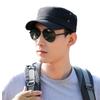 Primavera Nuevo Gorra Plana Clásica para Hombre para Exteriores con Protección Solar Estudiante Entrenamiento Militar Color Sólido Gorra de Montañismo Coreana para Mujer
