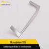 Adequado para Dongfeng Fengguang 19 IX5 saída de ar condicionado esquerda tira brilhante IX5 saída de ar condicionado do console central patch