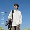Transfronterizo Temperatura Constante Cálido Invierno Engrosado Capa Base Camiseta de Manga Larga para Hombre Top Color Sólido