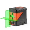 Nivelador Láser Mini de 5 Líneas, Alta Precisión, Luz Fuerte, Línea Fina, Instrumento de Nivelación de 2 Líneas, Instrumento Pequeño de Nivelación y Proyección de Líneas, Mayoreo