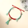 2026 Ano do Cavalo Festival do Barco-Dragão Novo Corda Colorida Rosto Sorridente Zongzi Pulseira Tecendo para Adultos e Crianças Atacado