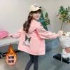Chaqueta Abrigo 3 en 1 para Niña Primavera y Otoño 2025 Nueva Moda Atuendo de Bebé Niña Otoño Estilo Otoño para Niños