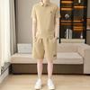 Transfronterizo [Nuevo Producto] Verano 2025 Nueva Moda Elegante de Media Manga con Cuello de Solapa Versátil Estilo Coreano Bonita Blusa para Dropshipping