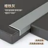 Tira de Borde de Aleación de Aluminio Tira de Acabado de Piso Tira de Presión de Borde de Azulejo Esquina en Forma de 7 en Forma de L Línea Decorativa Metálica Tira de Envoltura
