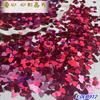Directo de fábrica láser perla color mágico cristal en forma de corazón japonés y coreano red roja uñas arte lentejuelas pegamento goteo cáñamo brillo polvo