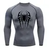 Aliexpress Camiseta de Corrida Popular Versátil Masculina com Compressão Manga Longa Moda Treinamento ao Ar Livre Esportes Camiseta Atacado em Estoque