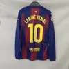 2526 Barcelona Real Madrid Liverpool Camiseta de Manga Larga No. 10 Yamar No. 10 Uniforme de Fútbol Local y Visitante de Mbappé
