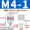 PFS11 parafusos soltos todo aço inoxidável não saem parafusos de mola parafusos de máquina de mola recartilhados M3M4M5M6