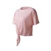 Camiseta deportiva holgada de manga corta para mujer, de secado rápido, para correr, entrenar, fitness, yoga, transpirable, fina, con cuello redondo
