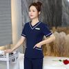 Especialista de Salão de Beleza Roupas de Trabalho terno Feminino Primavera Verão Outono High-end Beleza Médica Gerenciamento da Pele SPA Cuidados com a Saúde Técnico de Pedilúvio