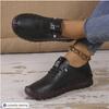 Zapatos de Salón de Moda 2026 Primavera Nuevo Estilo Suela Suave Cosidos a Mano Exportación Talla Grande Casual Mocasines Slip-On para Mujer