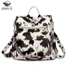 Zhenli Bolso Retro Mochila Grande para Mujer Diseño de Nicho Bolsas Mochila para Mujer Venta al por Mayor