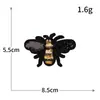Serie Abeja de Lentejuelas Tela Bordada por Computadora Pegatinas de Bordado Adhesivas Ropa Bolsas Zapatos Parches para Agujeros DIY Pegatinas