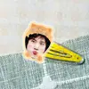Merchandising de Celebridad de Wang Leehom Pinza para el Cabello de Acrílico Accesorios para el Cabello Artículos de Fan para Conciertos Merchandising Personalizado