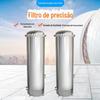 Equipamentos Industriais, Comerciais e Domésticos de Filtração e Purificação de Água, Filtro de Precisão com Flange de Aço Inoxidável para Osmose Reversa