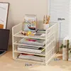 Estantería de escritorio, organizador de archivos para escritorio de oficina, estantería vertical de varios niveles para niños, estante de almacenamiento para habitaciones de estudiantes
