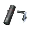 Telescopio monocular pequeño para niños, telescopio portátil para exteriores, alta definición, alta magnificación, visión nocturna con poca luz y capacidades para tomar fotografías; se puede conectar a un teléfono móvil