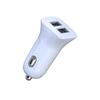 Cargador de Coche de 24W con Puerto USB Dual en Stock, Adaptador Cargador de Encendedor de Cigarrillos Uno a Dos, Nuevo Cargador de Coche de 5V 2.4A