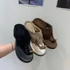 Sandalias Planas Versátiles para Mujer con Tira entre Dedos para Uso al Aire Libre, Estilo Retro Veraniego, que Aumentan la Altura, Chanclas de Vacaciones 2026