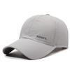 Boné de beisebol respirável de secagem rápida de verão, casual, versátil, moderno, masculino e feminino, boné esportivo ao ar livre com aba