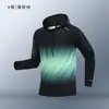Fábrica Outono e Inverno Roupas de Treinamento para Ciclismo Moletom com Capuz Conjunto Esportivo para Corrida Roupa Masculina de Fitness de Secagem Rápida À Prova de Vento Corrida Matinal