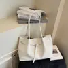 Bolsa Tote Casual de Ombro 2025 Outono e Inverno Novo Estilo de Mão Moda Grande Capacidade Bolsa Satchel de Trabalho Sacola